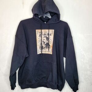 Vintage Heavyweight Graphic Humor Fukitol Oversized Hoodie Size XL